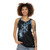 Unisex snowflake pattern tank top - women
