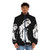 Crybaby puffer jacket with Gothic and SoundCloud rap inspired design - men front