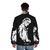 Crybaby puffer jacket with Gothic and SoundCloud rap inspired design - men back