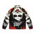 Cry Boys Goth Puffer Jacket, stylish men's winter outerwear - Back