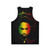 Garnett Silk Rasta Unisex Tank Top - Back