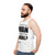Money Heist Unisex Tank Top featuring characters and symbols from the popular Netflix series - men side