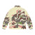 Puffer jacket with crocodile monster art design - Back