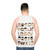 Star Trek Alphabet Unisex Tank Top - men back