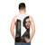 Bjork Aesthetic Vaporwave Unisex Tank Top - men back