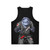 Unisex BJJ Shark Attack Tank Top - Back