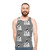 Johnny Marr of The Smiths 80s Music Unisex Grey Tank Top - men