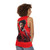 Money Heist Red Suit Unisex Tank Top - women back