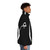 Crescent Crusader Puffer Jacket with moon and knight design - men side right