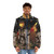 Creed Weathered Puffer Jacket featuring music album inspired design - men front