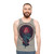 Unisex tank top with sacred geometry and arcane symbols - men
