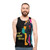Unisex tank top with a breathtaking cyber punk design - men