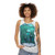 Stained Glass Poseidon Unisex Tank Top - women