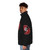 Craftworld Eldar Serpent Rune Puffer Jacket featuring Saim Hann inspired design - men side left
