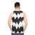 Galarian Zigzagoon Pattern Unisex Tank Top - men back