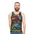 St Francis Stained Glass Unisex Tank Top - men