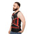 Gagarin Poyekhali Unisex Tank Top with space exploration design - men side