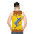 Yoohoo Chocolate Milk Unisex Tank Top - men back