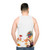 Unisex Anime Tank Top - men back
