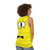 Bill Cipher Graphic Unisex Tank Top - women back