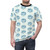Retro-style Pan Am airplane t-shirt in colorful vintage design - men front