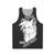 Furry-inspired unisex tank top with "Furries Ruin Everything" quote