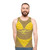 Yellow polka dot tank top - men