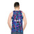 Squid Game Survival Pattern Unisex Tank Top - men back