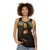 Mona Lisa Tattoo Inspired Unisex Tank Top - women