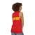 Funny Ironman Superhero Running Tank Top - women back