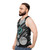 Xenoblade Chronicles abstract grey unisex tank top - men side