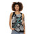 Xenoblade Chronicles abstract grey unisex tank top - women