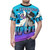 Pony-themed all-over print t-shirt featuring Octavia vinyl, DJ Pon-3, and the Friendship is Magic logo - men front