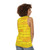 Unisex yellow brick road tank top - women back
