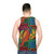 Mola De Panama Unisex Tropical Tank Top - men back