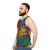 Mola De Panama Unisex Tropical Tank Top - men side