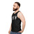 Badminton evolution funny unisex tank top - men side