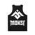 Moksi Logo Unisex Graphic Tank Top - Back