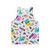 Funky 80s retro Memphis pattern unisex tank top