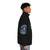 The Boys Godolkin Emblem Puffer Jacket - Prime Video, Gen V, University Superhero Statue TV Series - men side right