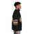 Minnesota Vikings Puffer Jacket with Vikings Logo and Justin Jefferson - men side right