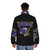 Minnesota Vikings Puffer Jacket with Art Inspired Design - men back