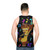 Big Mouth Maury Music Unisex Tank Top - men back