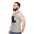 Y2K Superhero Graphic Unisex Tank Top - men side