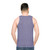 Retro mod unisex tank top - men back