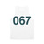 Squid Game Number 067 Unisex Tank Top