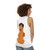 Big Mouth Hugh Jackman Parody Unisex Tank Top - women back