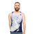Unisex tank top featuring a full moon and unicorn design - men