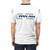 Vintage-style graphic t-shirt featuring a Pan Am-inspired 747-400 aircraft - men back
