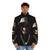 Conway The Machine Griselda Puffer Jacket featuring a skull face design - men front